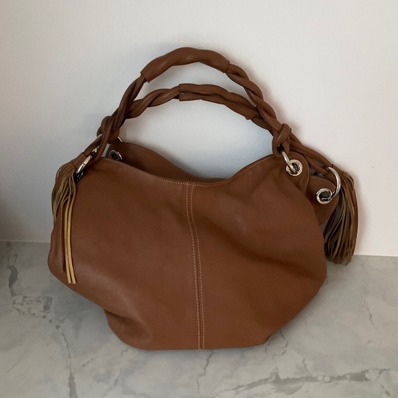 Beautiful Large Vera Pelle Leather Handbag - Picture 1 of 4